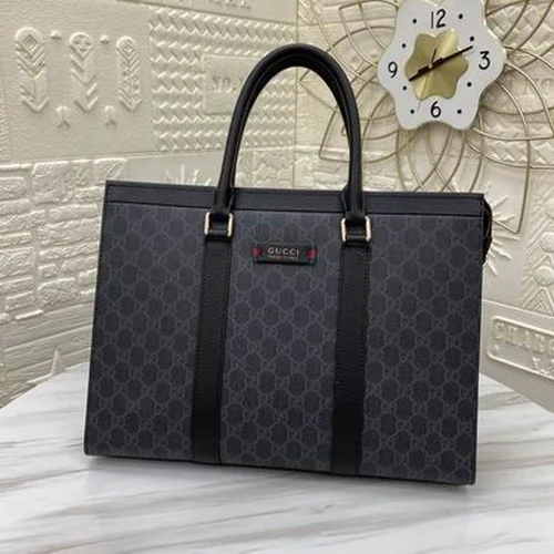 11 Gucci Original Men's Bag Authentic Leather Luxury