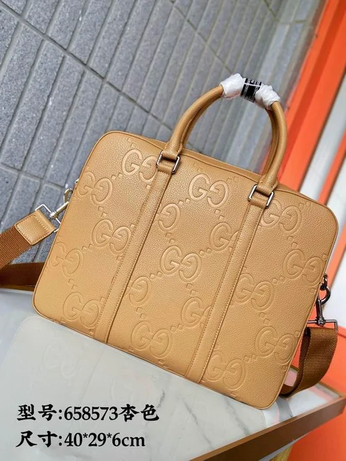 11 Gucci Original Men's Bag Authentic Leather Luxury