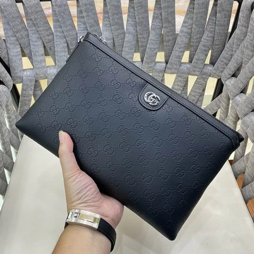 11 Gucci Original Men's Bag Authentic Leather Luxury