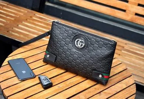 11 Gucci Original Men's Bag Authentic Leather Luxury