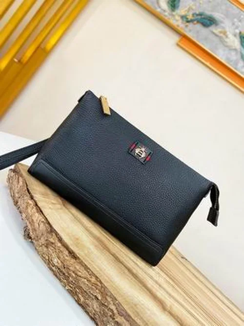 11 Gucci Original Men's Bag Authentic Leather Luxury