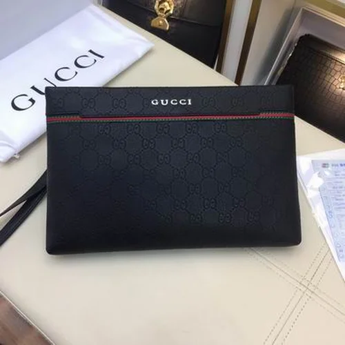 11 Gucci Original Men's Bag Authentic Leather Luxury