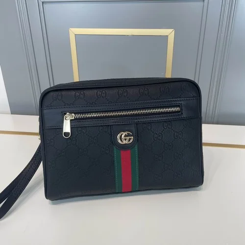 11 Gucci Original Men's Bag Authentic Leather Luxury