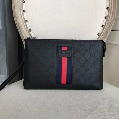 11 Gucci Original Men's Bag Authentic Leather Luxury