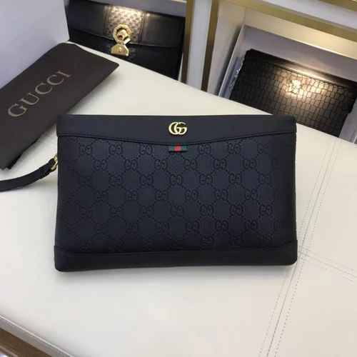 11 Gucci Original Men's Bag Authentic Leather Luxury