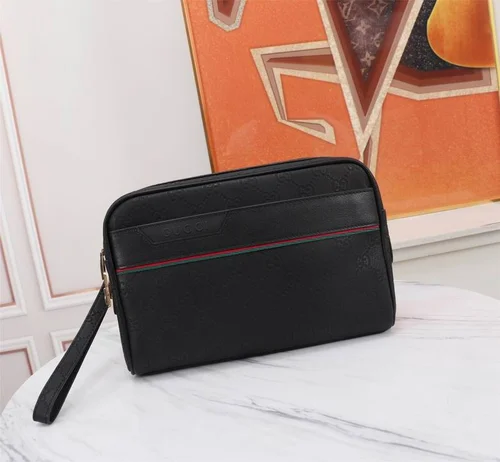 11 Gucci Original Men's Bag Authentic Leather Luxury