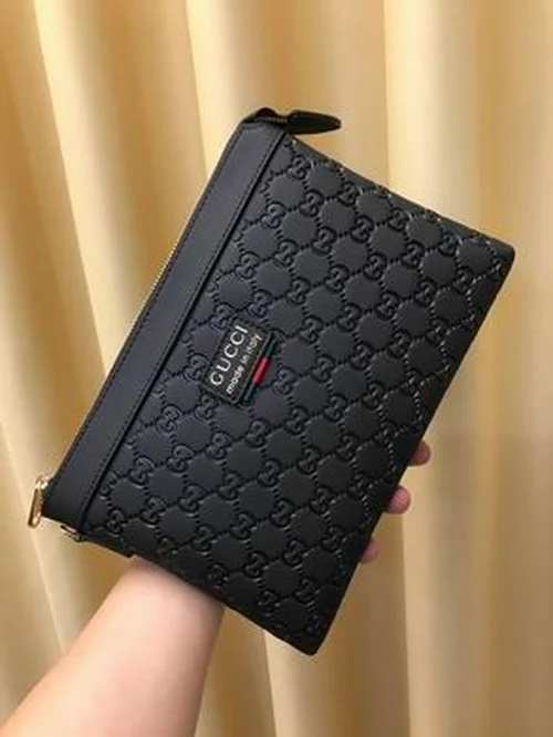 11 Gucci Original Men's Bag Authentic Leather Luxury