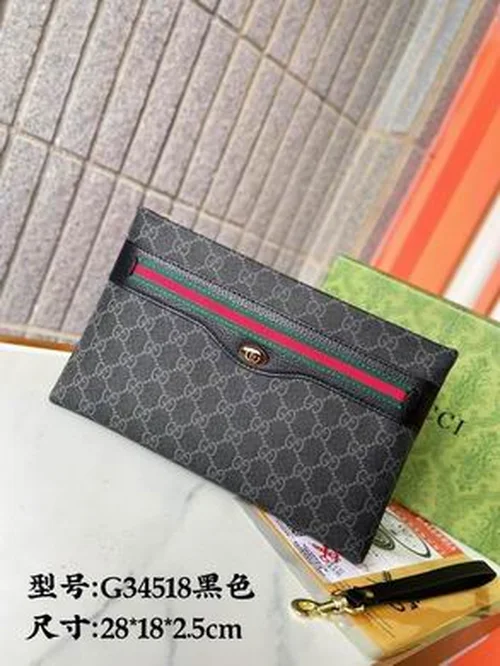 11 Gucci Original Men's Bag Authentic Leather Luxury