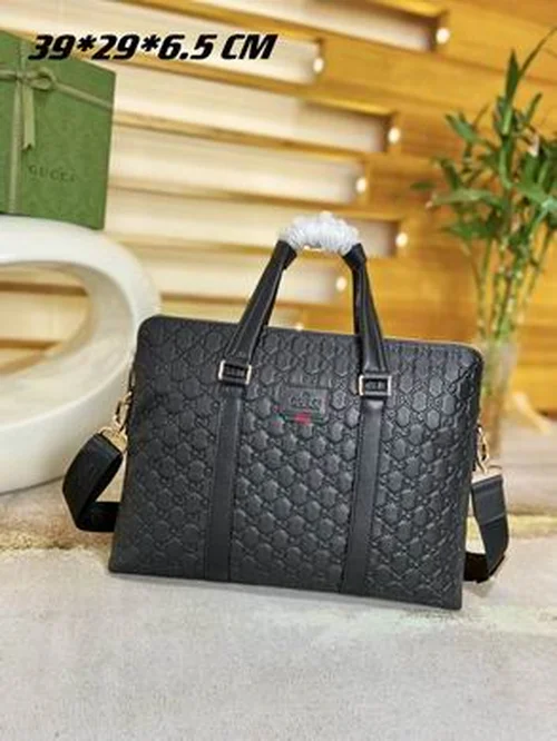 11 Gucci Original Men's Bag Authentic Leather Luxury