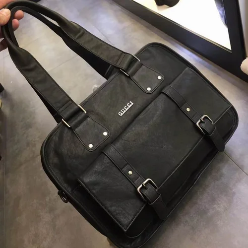 11 Gucci Original Men's Bag Authentic Leather Luxury