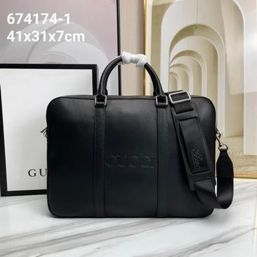 11 Gucci Original Men's Bag Authentic Leather Luxury
