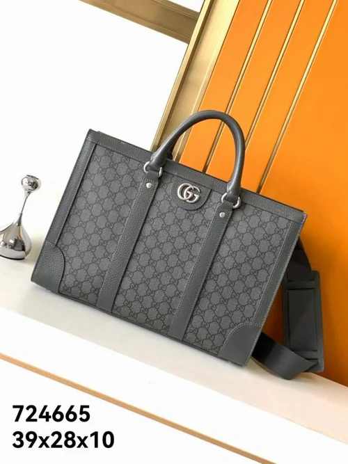 11 Gucci Original Men's Bag Authentic Leather Luxury