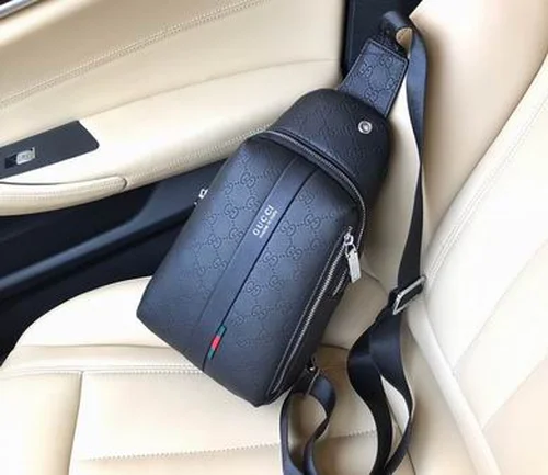 11 Gucci Original Men's Bag Authentic Leather Luxury