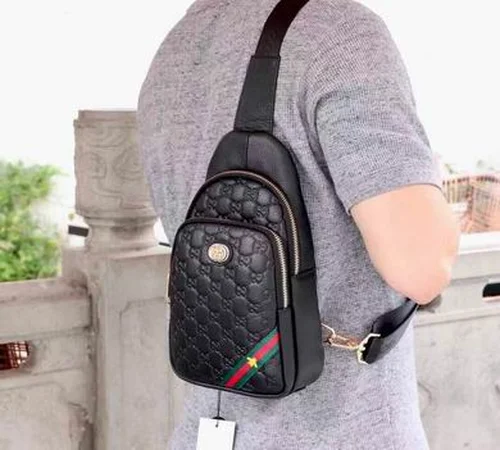 11 Gucci Original Men's Bag Authentic Leather Luxury