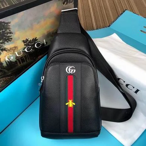 11 Gucci Original Men's Bag Authentic Leather Luxury