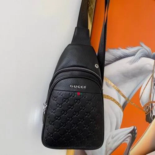 11 Gucci Original Men's Bag Authentic Leather Luxury