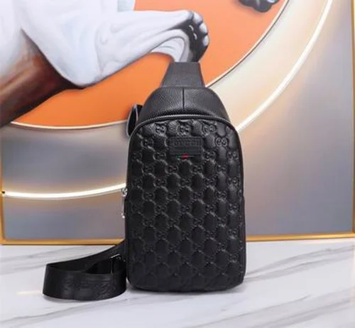 11 Gucci Original Men's Bag Authentic Leather Luxury