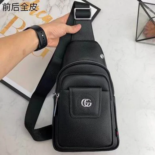 11 Gucci Original Men's Bag Authentic Leather Luxury