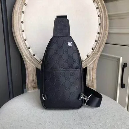 11 Gucci Original Men's Bag Authentic Leather Luxury