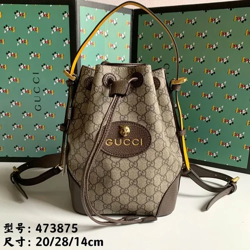11 Gucci Original Bucket Bag Small Authentic Drawstring Luxury