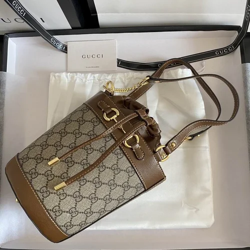 11 Gucci Original Bucket Bag Small Authentic Drawstring Luxury