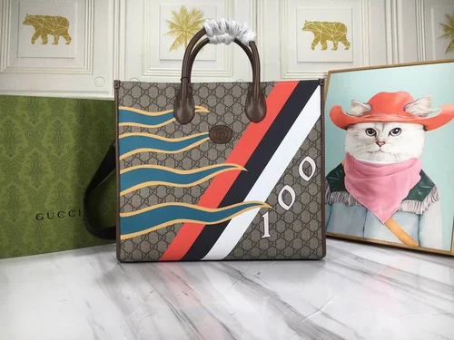 11 Gucci Original Large Tote Bag Authentic GG Canvas Luxury