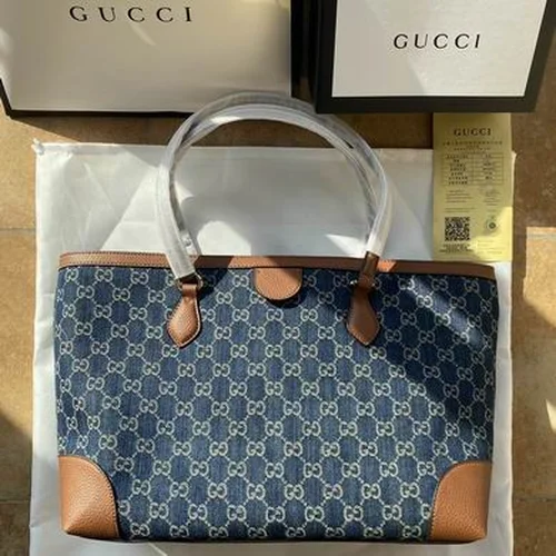 11 Gucci Original Large Tote Bag Authentic GG Canvas Luxury