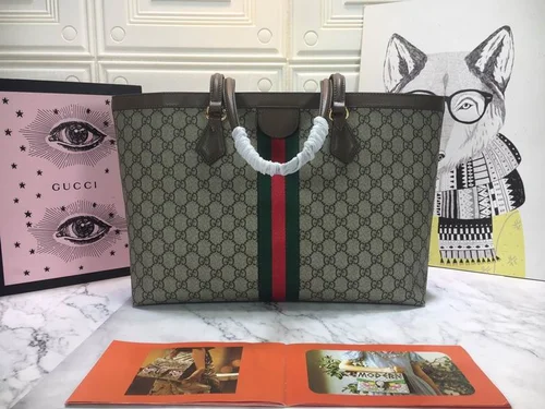 11 Gucci Original Large Tote Bag Authentic GG Canvas Luxury
