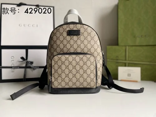 11 Gucci Original Backpack Large Authentic GG Canvas Luxury