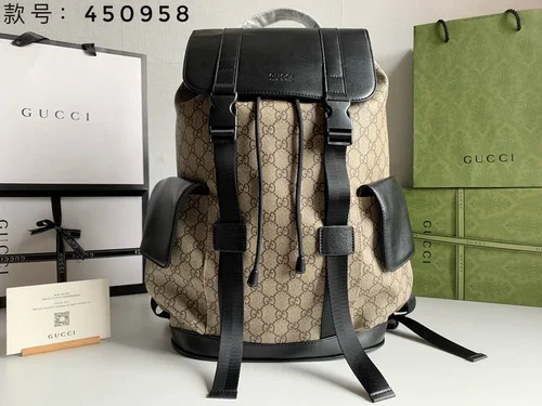 11 Gucci Original Backpack Large Authentic GG Canvas Luxury