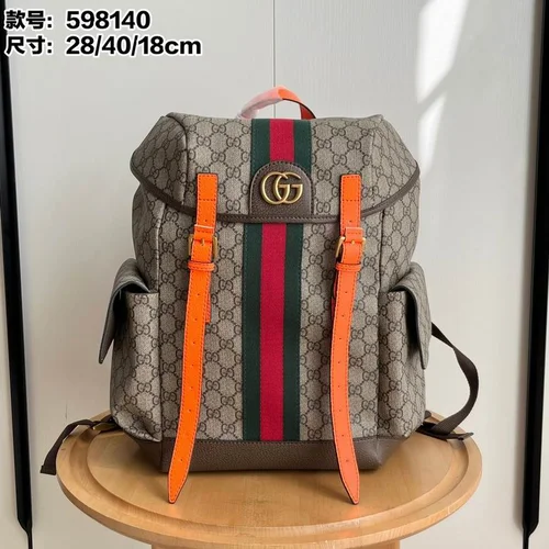 11 Gucci Original Backpack Large Authentic GG Canvas Luxury
