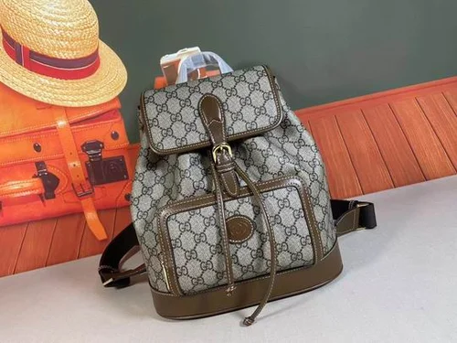 11 Gucci Original Backpack Large Authentic GG Canvas Luxury