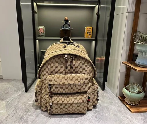 11 Gucci Original Backpack Large Authentic GG Canvas Luxury