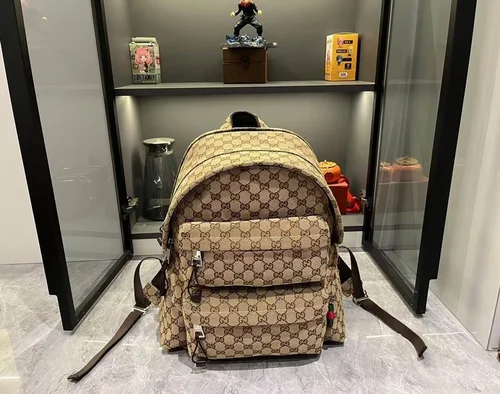 11 Gucci Original Backpack Large Authentic GG Canvas Luxury