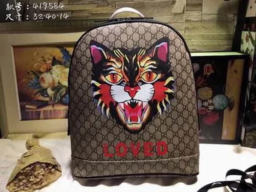 11 Gucci Original Backpack Large Authentic GG Canvas Luxury