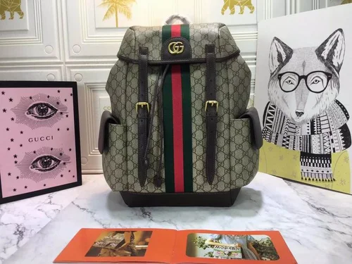 11 Gucci Original Backpack Large Authentic GG Canvas Luxury