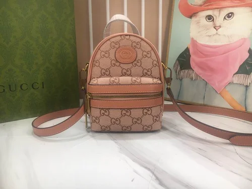 11 Gucci Original Backpack Large Authentic GG Canvas Luxury