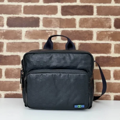 11 Gucci Original Briefcase Men Authentic Leather Luxury