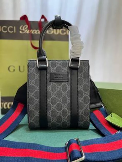 11 Gucci Original Cell Phone Bag Mini Authentic GG Canvas