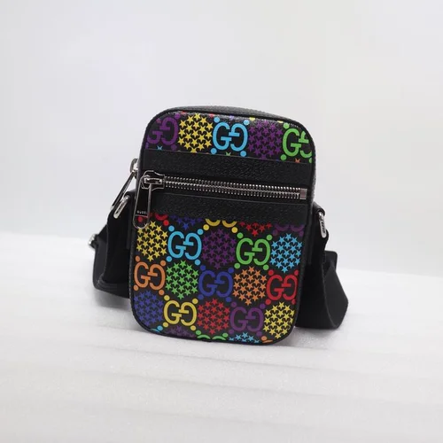 11 Gucci Original Cell Phone Bag Mini Authentic GG Canvas