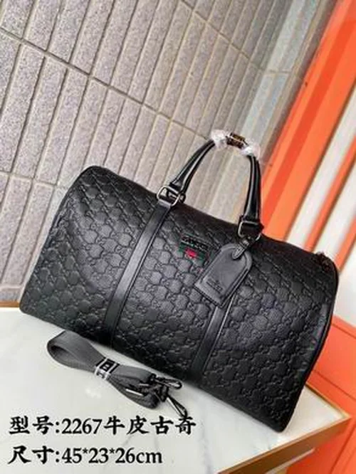 11 Gucci Original Men's Travel Bag Large Authentic Canvas