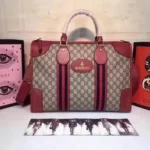 11 Gucci Original Men's Travel Bag Large Authentic Canvas