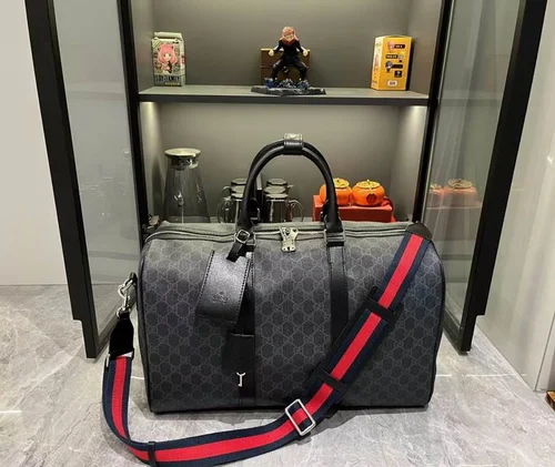 11 Gucci Original Men's Travel Bag Large Authentic Canvas