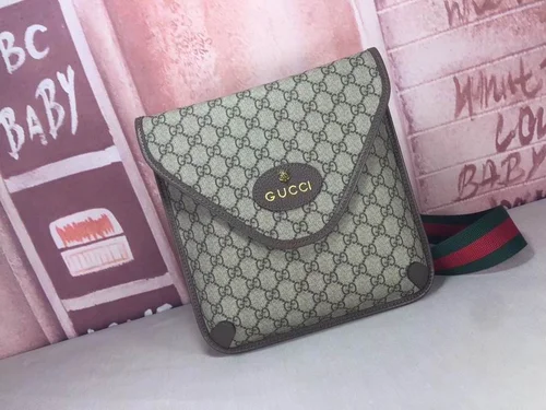 11 Gucci Original Men's Messenger Bag Authentic GG Canvas