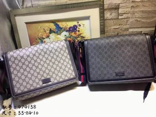 11 Gucci Original Men's Messenger Bag Authentic GG Canvas