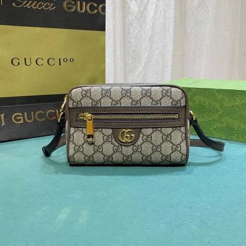 11 Gucci Original Camera Case Small Authentic GG Supreme