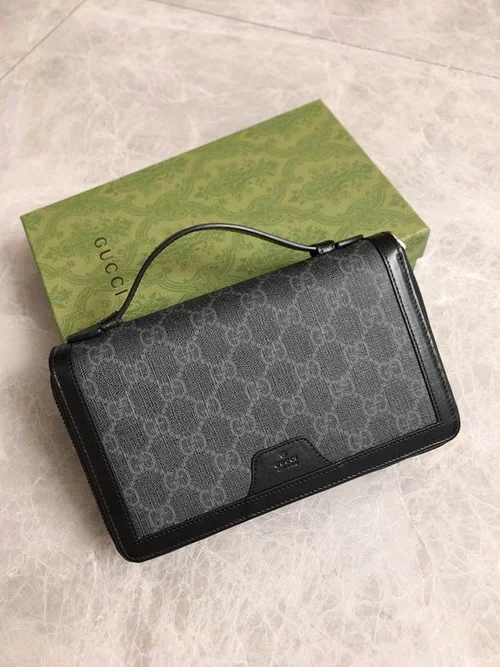 11 Gucci Original Women's Wallet Authentic GG Canvas Luxury