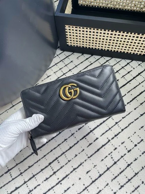 11 Gucci Original Women's Wallet Authentic GG Canvas Luxury