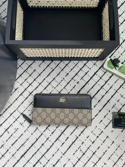 11 Gucci Original Women's Wallet Authentic GG Canvas Luxury