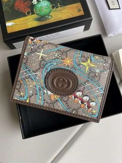 11 Gucci Original Women's Wallet Authentic GG Canvas Luxury